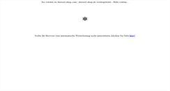 Desktop Screenshot of duessel-shop.com